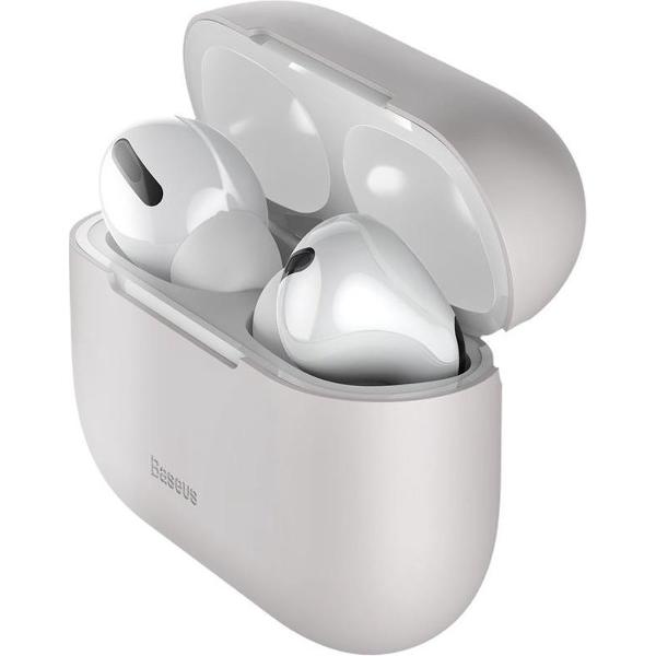 Baseus Siliconen AirPods Pro Hoesje - Grijs