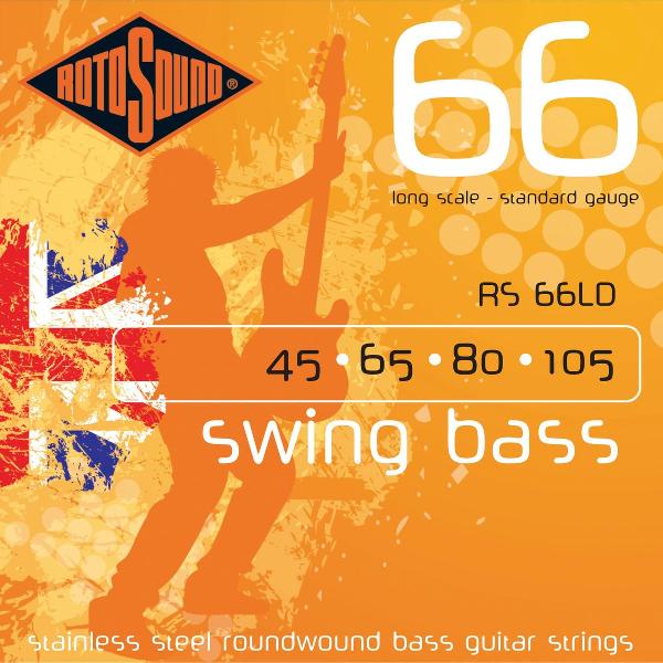 bas snaren RS66LD 4er 45-105 Swing bas 66, Stainless Steel