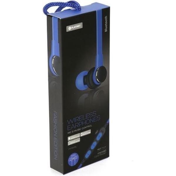 Platinet PM1061BL hoofdtelefoon/headset In-ear Blauw
