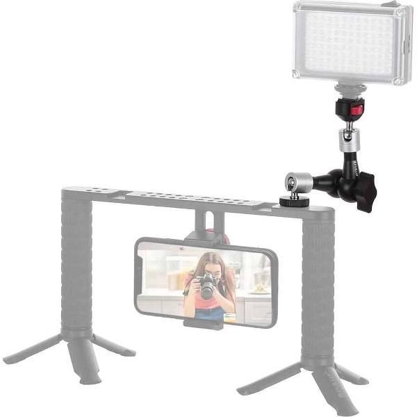 PULUZ 6 inch aluminium legering verstelbare gewrichts wrijving magische arm