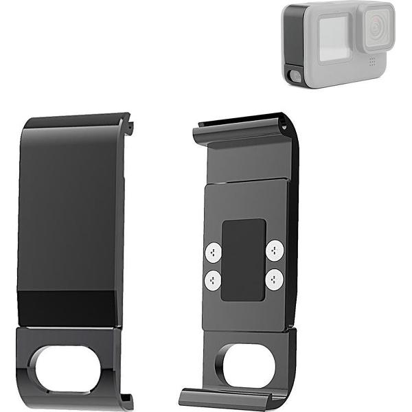 PULUZ Metal Battery Side Interface Cover voor GoPro HERO9 Black (Black)
