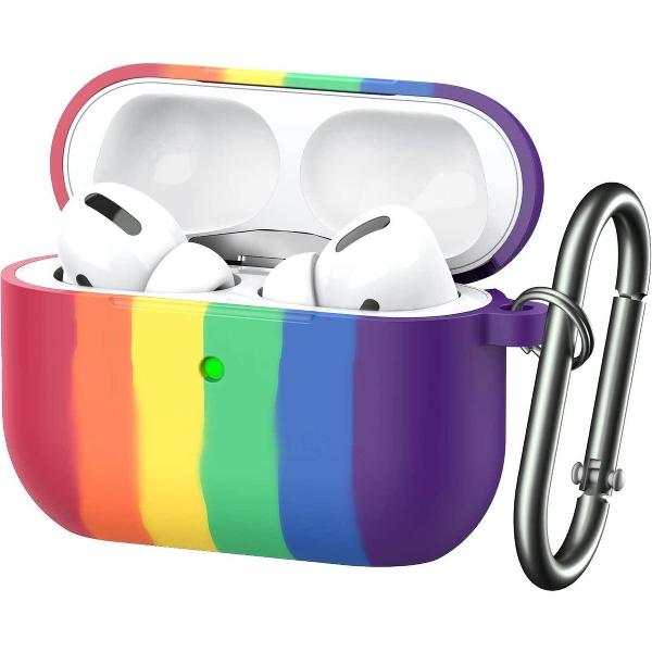 Shieldcase Rainbow Case geschikt voor Airpods Pro case - multicolor