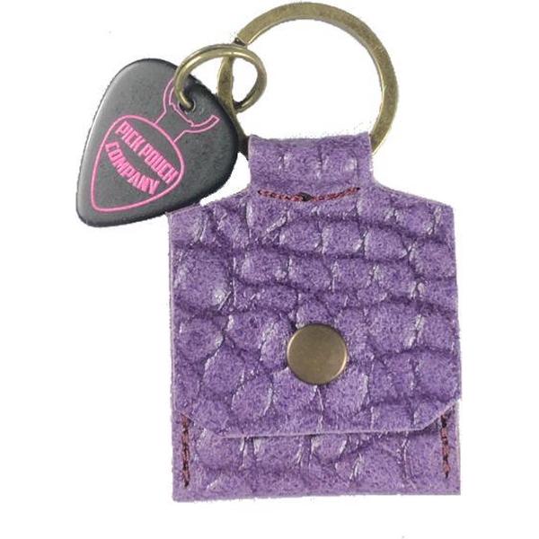 Pick Pouch - New York Purple Croco