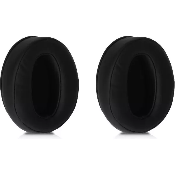 kwmobile 2x oorkussens voor Sennheiser HD 450BT koptelefoons - imitatieleer - voor over-ear-koptelefoon - zwart