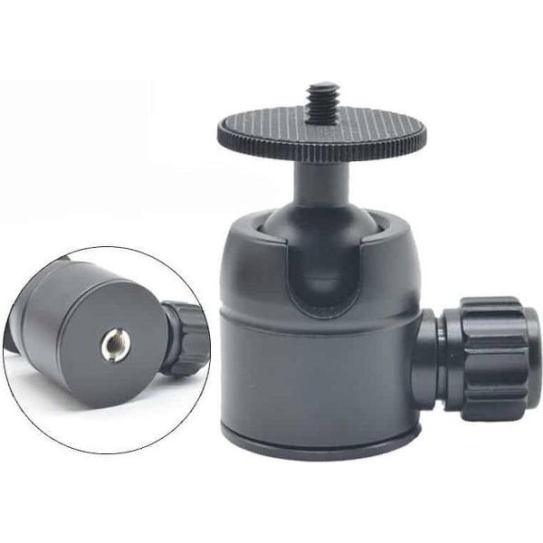 BH-904 Mini Desktop Aluminium Statief Mini Ball Head 360 Graden Pan 90 Graden Tilt Statief