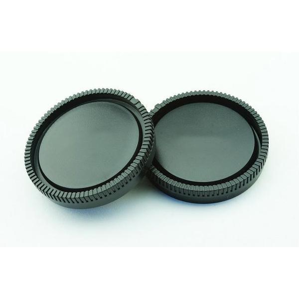 Achterdop+Bodydop (2 stuk): Sony NEX of FE mount camera lens