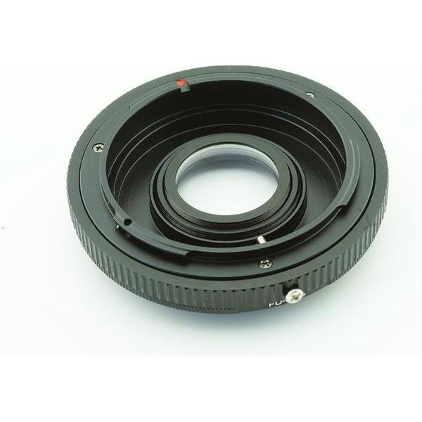 Adapter FD-EOS met glas: Canon FD Lens - Canon EOS EF Camera