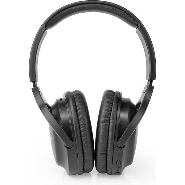 Nedis HPBT1201BK Draadloze Koptelefoon Bluetooth® Over-ear Zwart