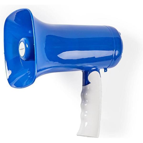 Nedis Megafoon | Maximaal bereik: 300 m | Volumebediening: Maximaal 115 dB | Ingebouwde Microfoon |