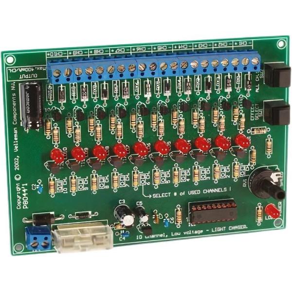 12V, 10-KANAALS LICHTEFFECTENGENERATOR