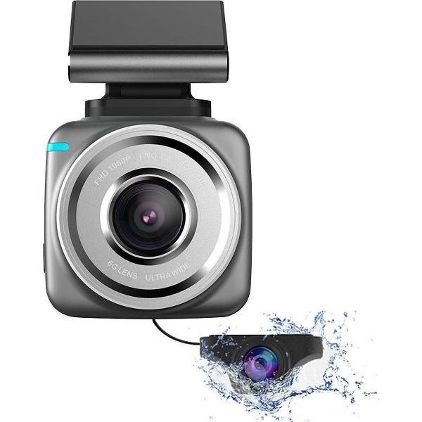 Anytek Q2 2CH Dual Wifi Touch FullHD dashcam voor auto