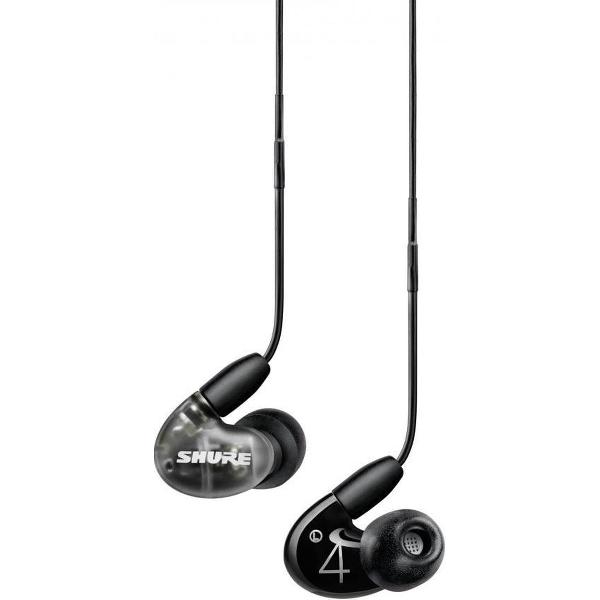 Shure AONIC 4 Headset In-ear 3,5mm-connector Zwart, Grijs, Doorschijnend