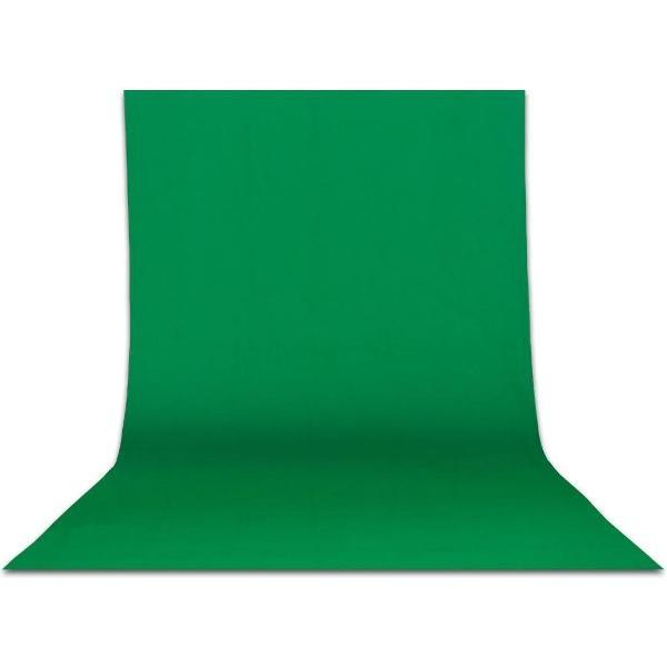 Green screen - Achtergrond - 200 x 300cm - Achtergronddoek - Chroma key - Studiodoek - Groen doek - Fotografie - Groen