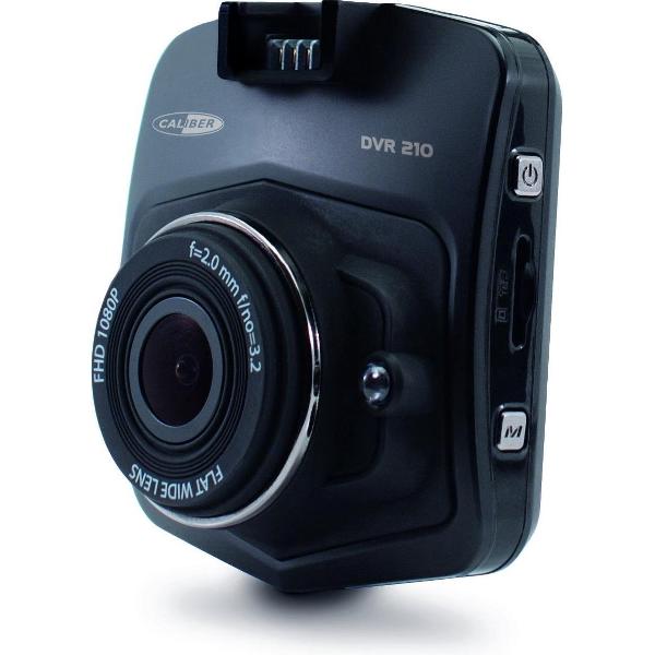 Caliber DVR210 - Dashcam met GPS 3,0 megapixel scherm - Zwart