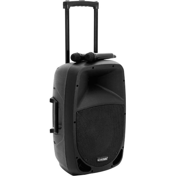 OMNITRONIC mobiele geluidsinstallatie - geluidset MES-15BT2 Wireless PA System
