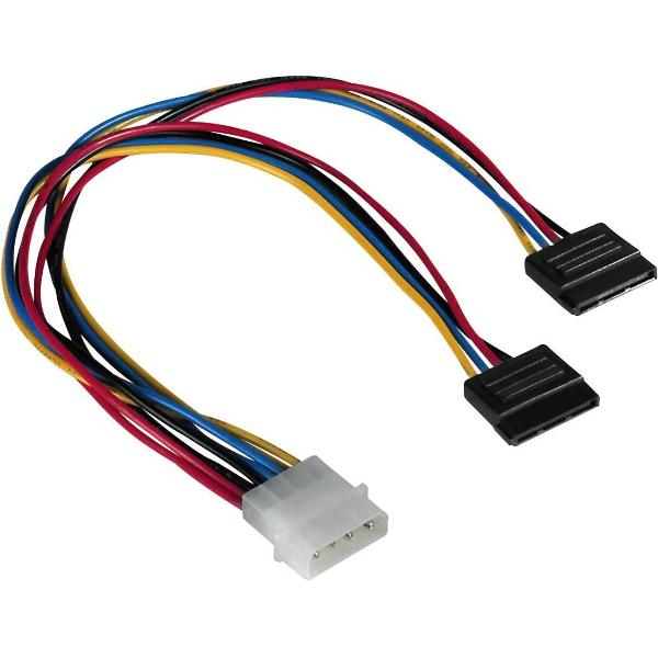 Hama Power Supply Cable 5,25-2X Ser Ata