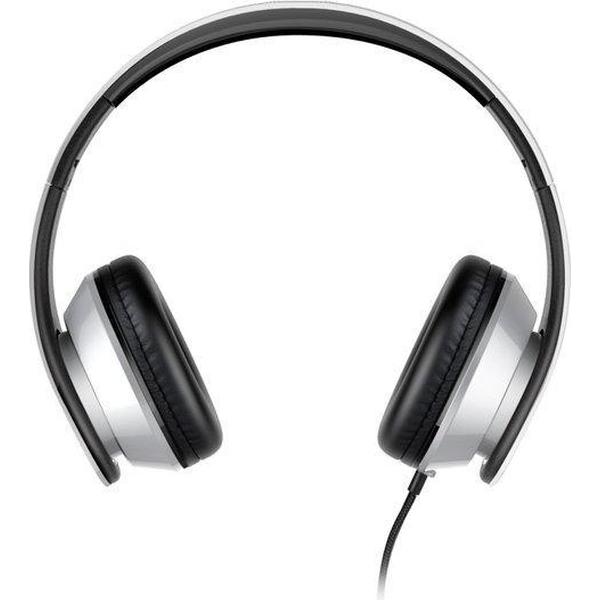 GadgetBay i60 Over-ear draadgebonden Stereo Koptelefoon - Microfoon Metallic Zilver