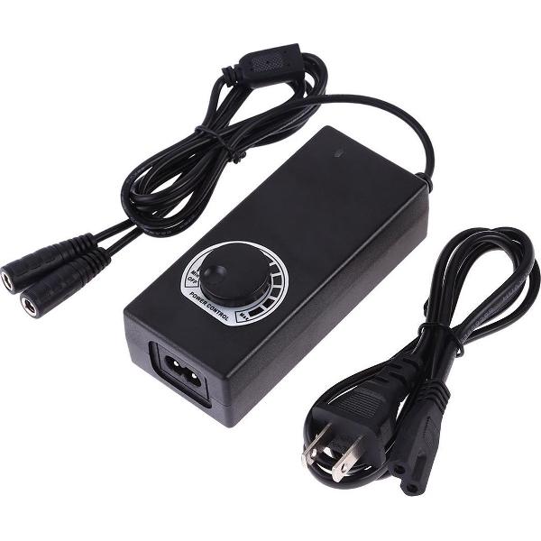 PULUZ Constante stroom LED-voedingsadapter voor 60 cm studiotent, AC 100-240V naar DC 12V 3A (Amerikaanse stekker)