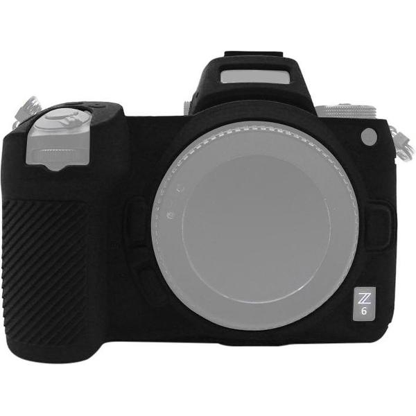 PULUZ zachte siliconen beschermhoes voor Nikon Z6 / Z7 (zwart)