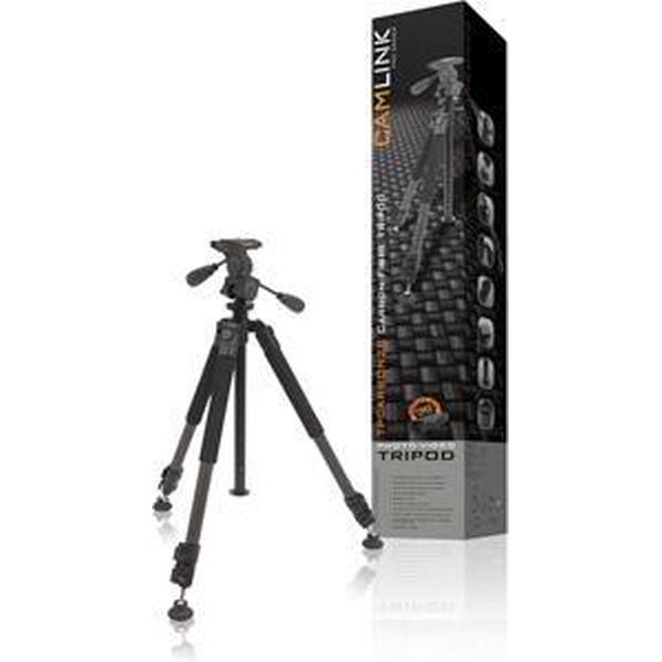 CamLink CL-TPCARBON28 tripod Digitaal/filmcamera 3 poot/poten Zwart