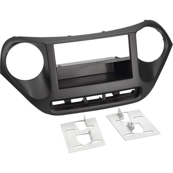 2-DIN Paneel Hyundai i10 2013-2019 Kleur: Zwart