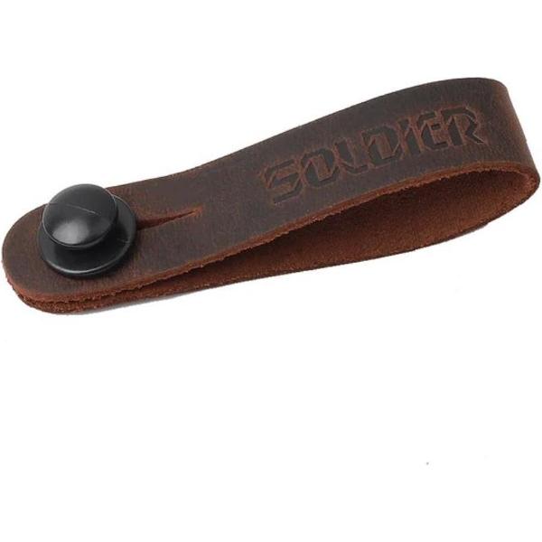 Soldier Gitaar Strap - Muziekinstrument accessoires - Bruin