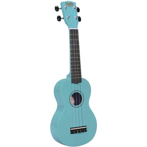 Ukelele Sopraan Korala UKS-30-LBU Lichtblauw incl. tas