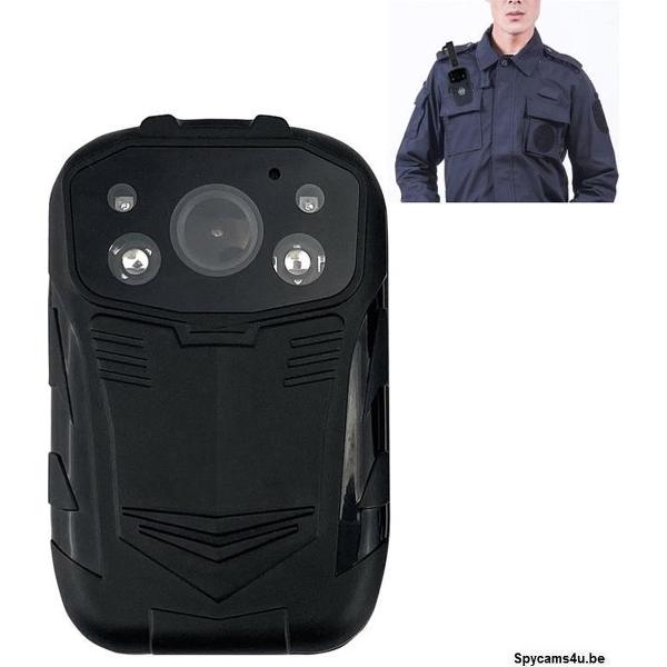 Full HD Bodycam - Body cam - Bodycamera - Full HD Body camera - spy camera - verborgen camera - politie body cam