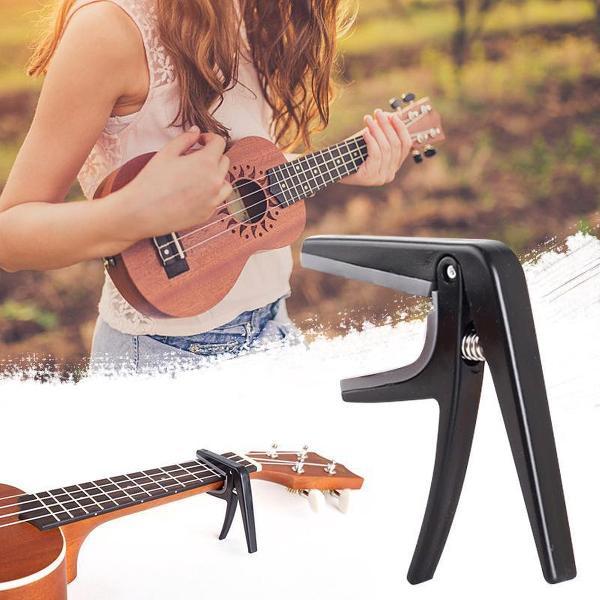 Capo universeel voor ukelele - banjo - mandoline met platte toets