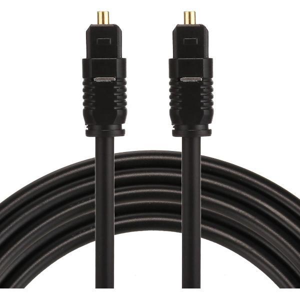 ETK Digital Toslink Optical kabel 2 meter / audio male to male / Optische kabel PVC series - zwart