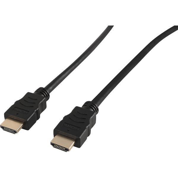 NÖRDIC HDMI-N0010 HDMI kabel , 4K 60Hz , HDR Color en ARC , 1 m , Zwart