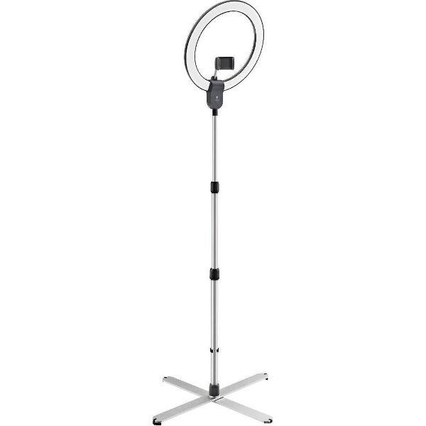 Daylight Ringlamp met Statief Smartphone - Dimbare Lamp Schoonheidspecialiste - Studiolamp met LED Verlichting - Make up lamp - Compleet Verstelbaar - Vlog - Tiktok - Twitch