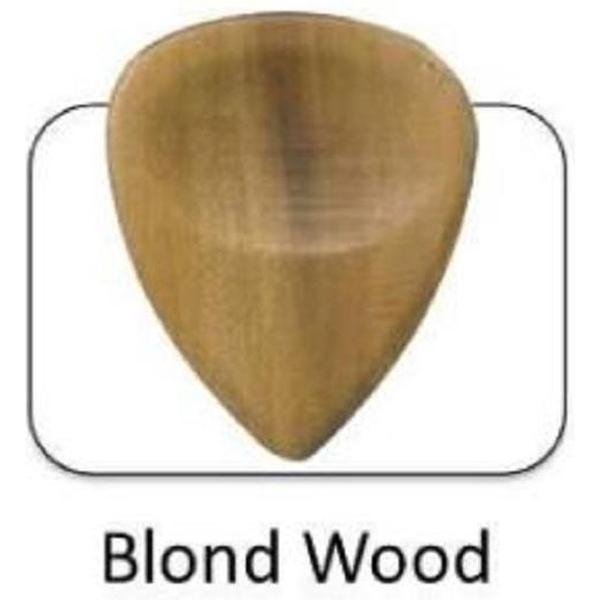 Clayton Blond wood plectrums 3 pack