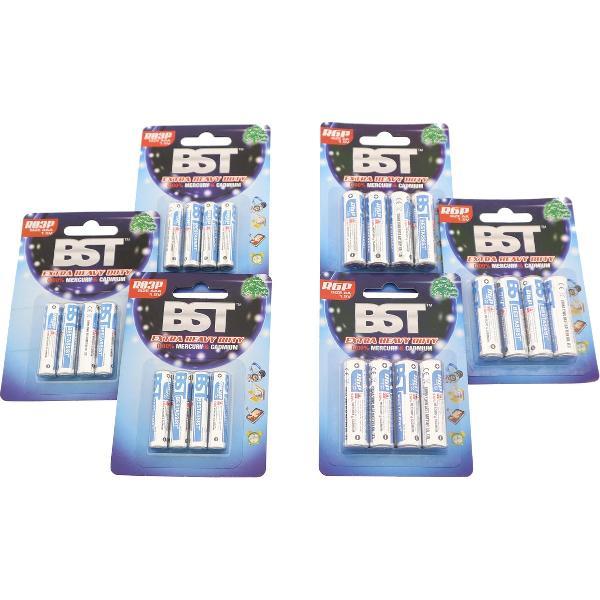 AA Batterij – AAA – Alkaline – Penlite – Longlife - 1.5V – 24 stuks - Voordeelpakket