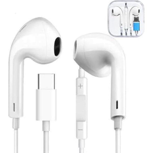 Headset oordopjes met USB C aansluiting