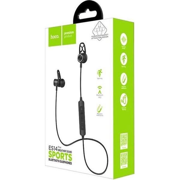 HOCO ES14 Draadloze Sport Oordopjes - Bluetooth Headset - Geschikt voor alle bluetooth apparaten - Zwart