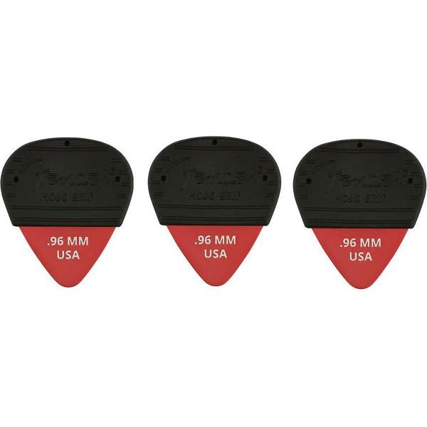 Fender Plectrum Mojo Grip dura-tone Delrin 0.96 3-pack