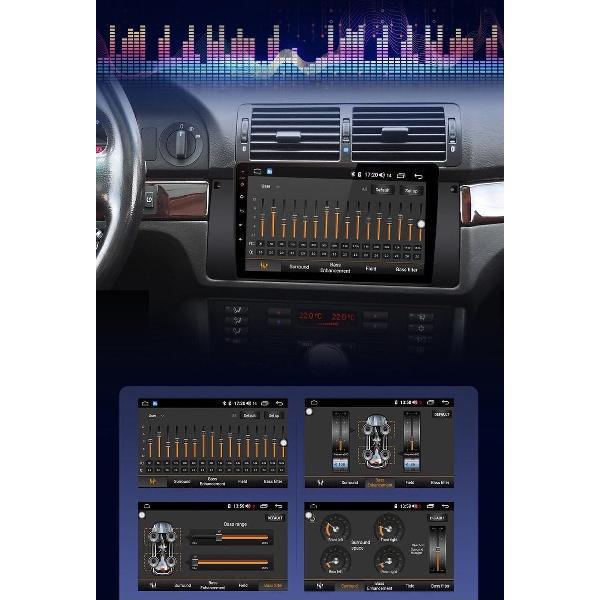BMW E39 1996-2004 E53 2000-2007 Android navigatie en multimediasysteem bluetooth USB wifi 2GB + 32GB