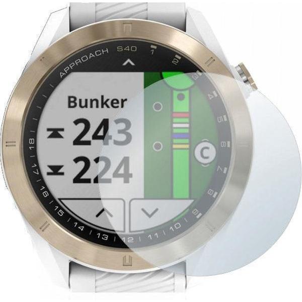 uwcamera® - Garmin Approach S40 Heldere Screenprotector - type: Ultra-Clear