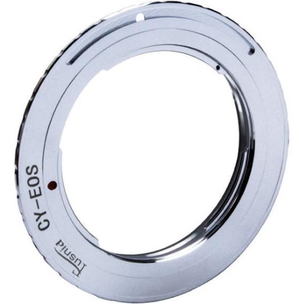 Adapter CY-EOS: Contax Yashica Lens - Canon EOS EF Camera