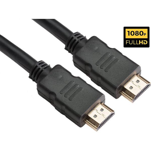 2x HDMI 1.4 - 1 m high-speed HDMI-kabel - Ultra HD 4k x 2k HDMI-kabel - HDMI naar HDMI M / M - 1 meter HDMI 1.4-kabel - audio / video Gold Plated (HDMM1M)