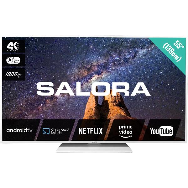 Salora MILKYWAY 55 tv 139,7 cm (55) 4K Ultra HD Smart TV Wi-Fi Wit