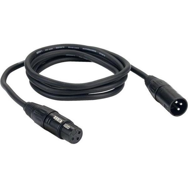 DAP Audio DMX kabel 1,5m - DMX XLR Kabel - 1,5m (Zwart)