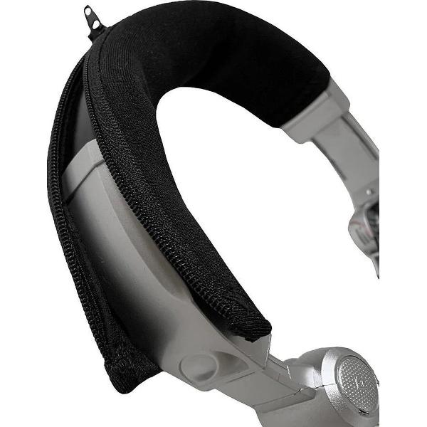 Luxe Vervang Hoofdband Kussen Voor Corsair HS50 HS60 HS70 (Pro) - Headband Cushion - Met Comfortabele Memory Foam Binnenlaag & Handige Rits Sluiting - Zwart