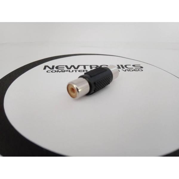 Newtronics Audio adapter Tulp vrouwelijk - Tulp vrouwelijk - MONO
