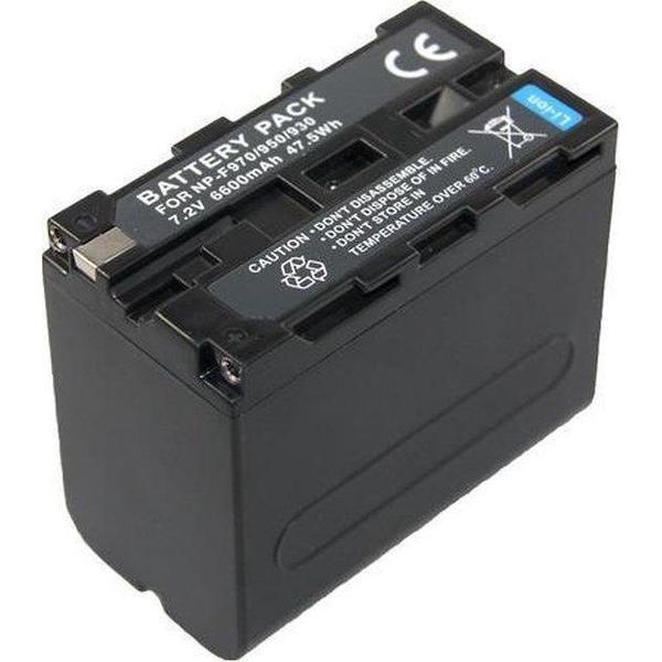 Accu voor Sony NP-F960 / Sony NP-F970 batterij | Accu-shop.nl Huismerk