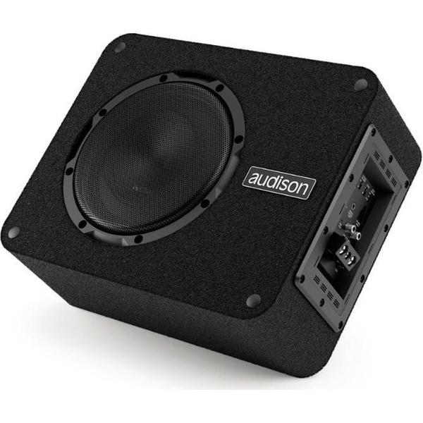 Audison APBX 8 AS2 Compacte 8 inch actieve subwoofer kist met 250 Watt RMS