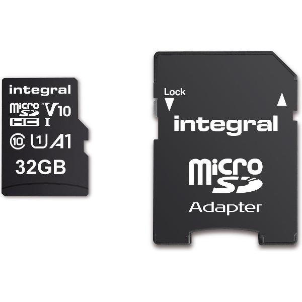 Geheugenkaart Integral microSDHC V10 32GB