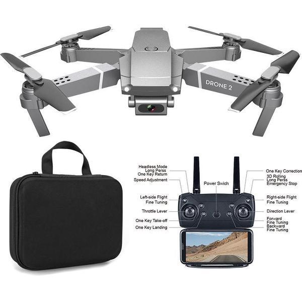 Killerbee E68 Drone met camera Fly More Combo - 4K camera - extra gratis batterij - gratis opbergtas - E58 killer! - inclusief Killerbee video tutorials! 30 min vliegtijd totaal!