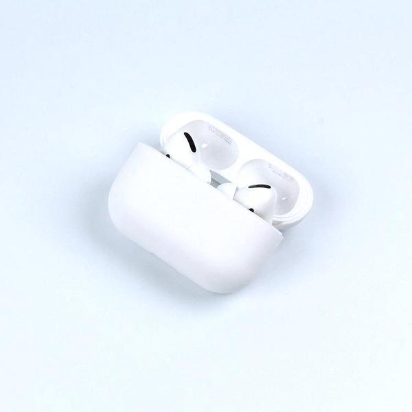 Apple AirPods Pro Hoesje - Wit - Siliconen - Case - Cover - Soft case